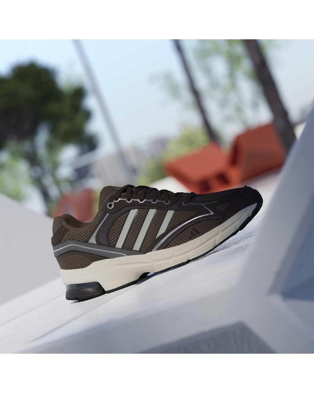 Adidas Brown Spiritain 2000 Trainers