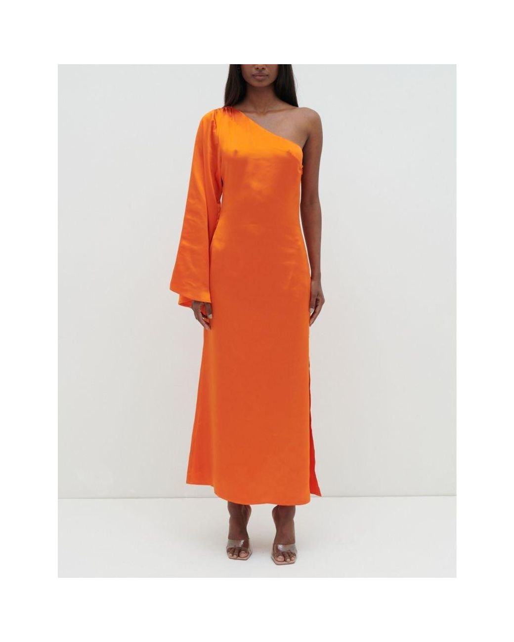 Pretty Lavish Orange Slinky Dress