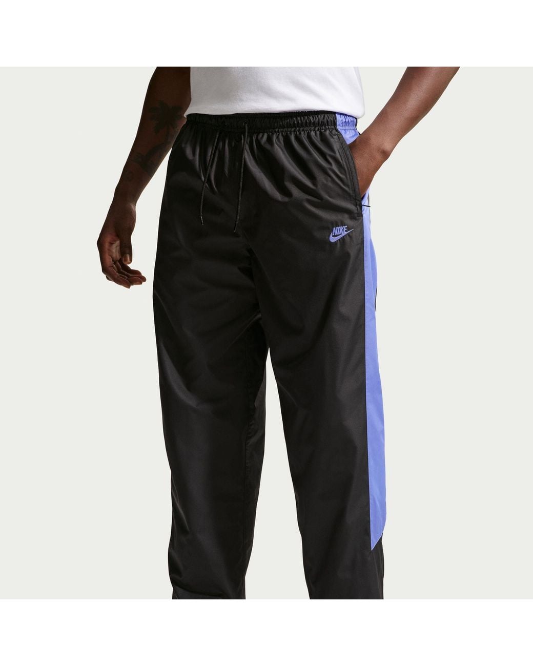 Nike Black Windrunner Pant for men