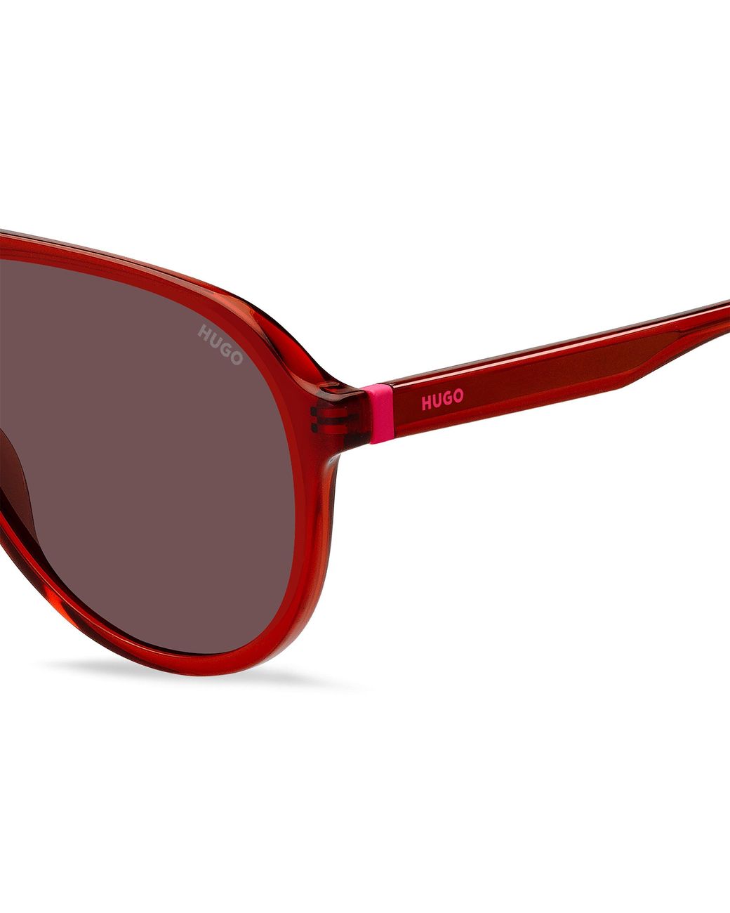 HUGO Red Pilot Round Sunglasses