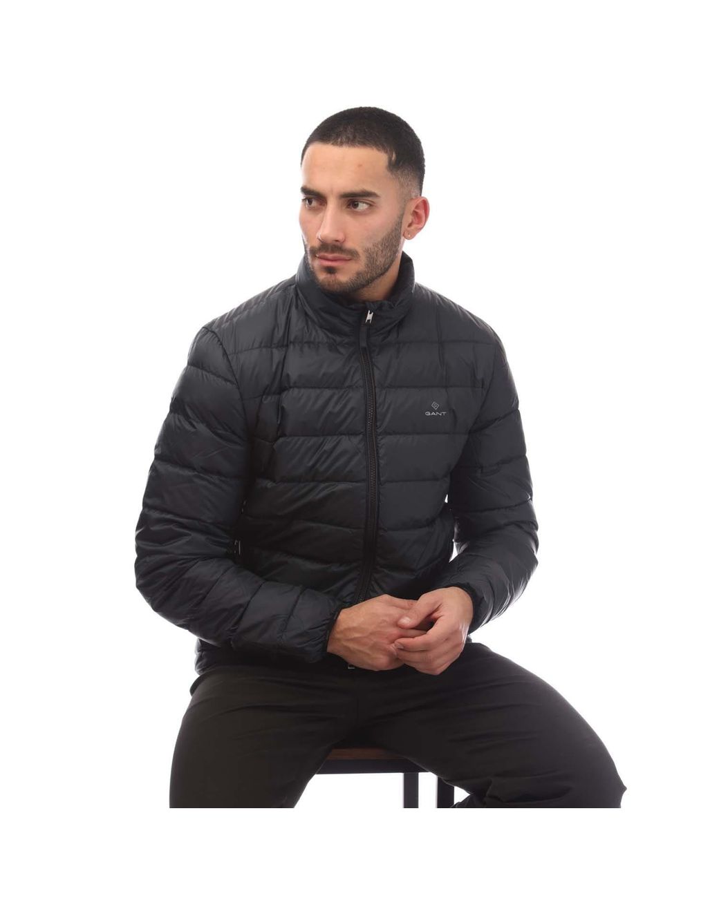 Gant Black Light Down Jacket for men