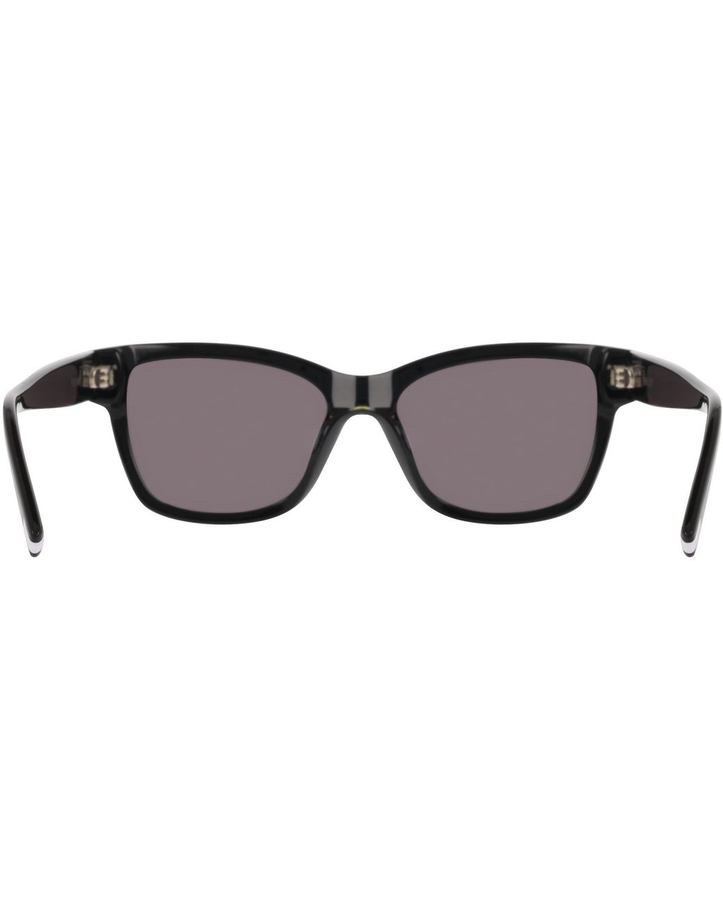DKNY Black Modified Rectangle Sunglasses