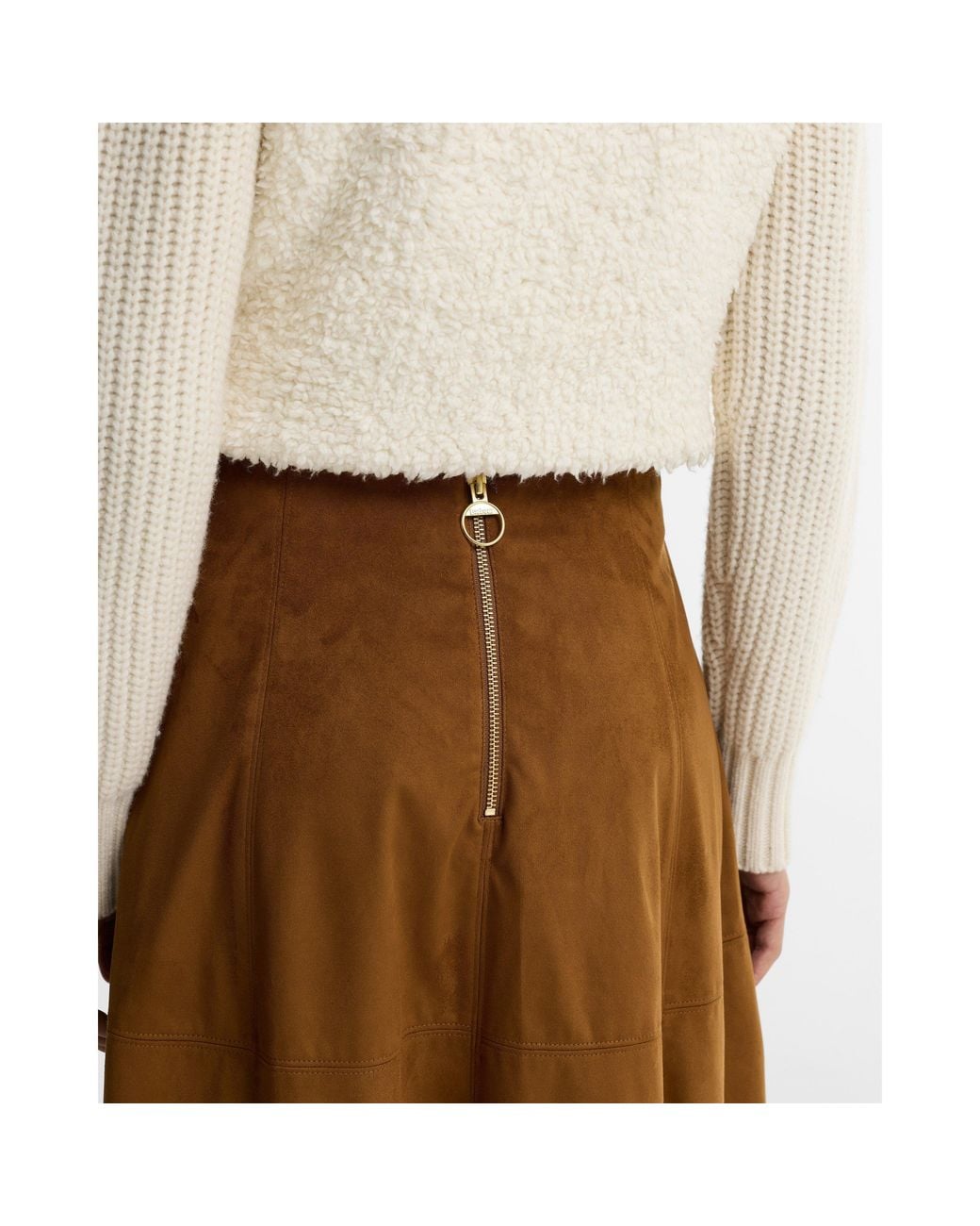 Barbour Brown B.Li Rothley Skirt Ld64