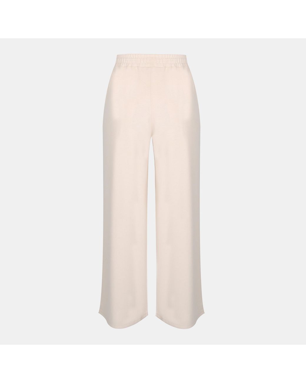 Biba Natural Logo Open Hem Fleece Joggers