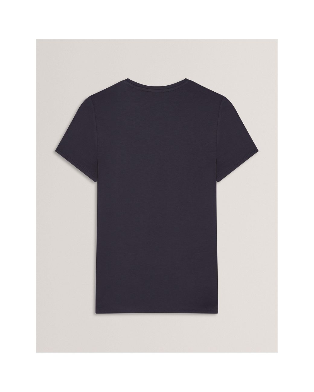 Ted Baker Blue Plain Slim Fit T-Shirt