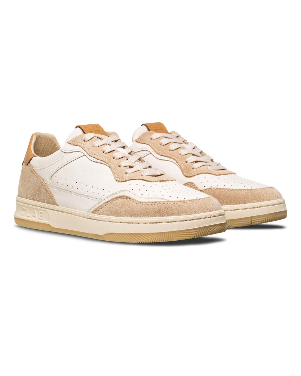 CLAE White Adults Low-Top Trainers