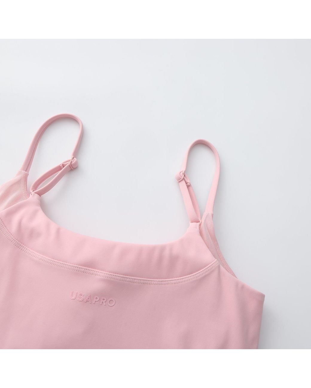 Usa Pro Pink Ruched Tank