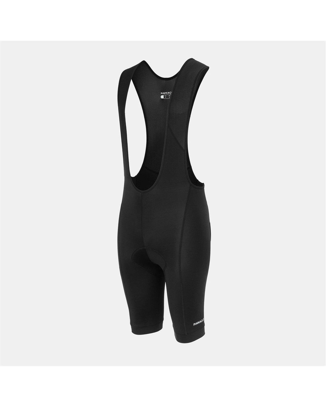Pinnacle Black Bib Cycling Shorts for men