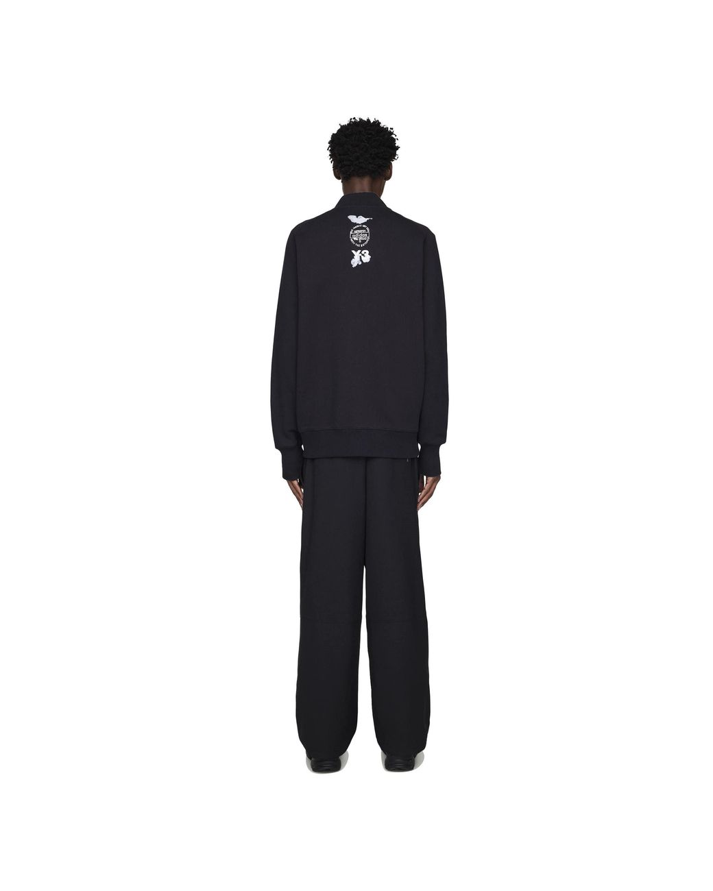 Y-3 Blue Gfx Moisture Wicking Athletic Fit Tracksuit Top for men