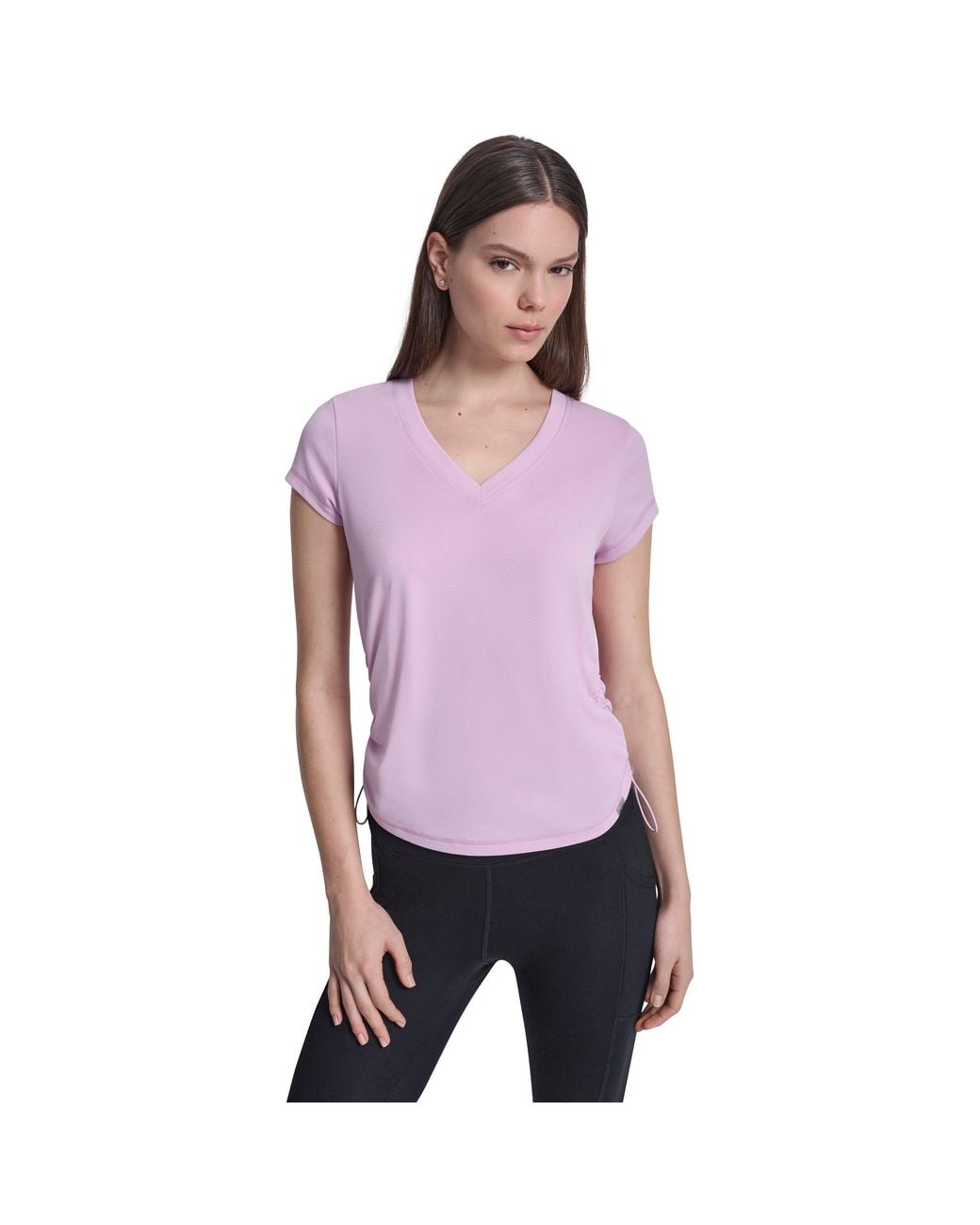 DKNY Purple Slim Fit T-Shirt