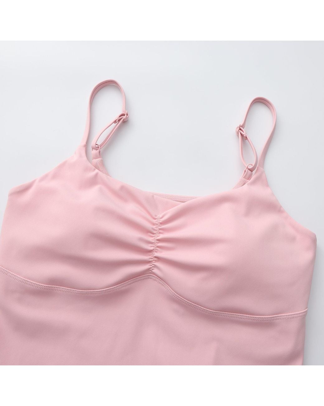 Usa Pro Pink Ruched Tank