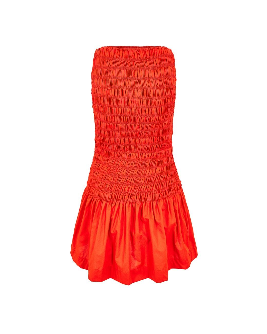Faithfull The Brand Red Maria Mini Dr Mini Dress