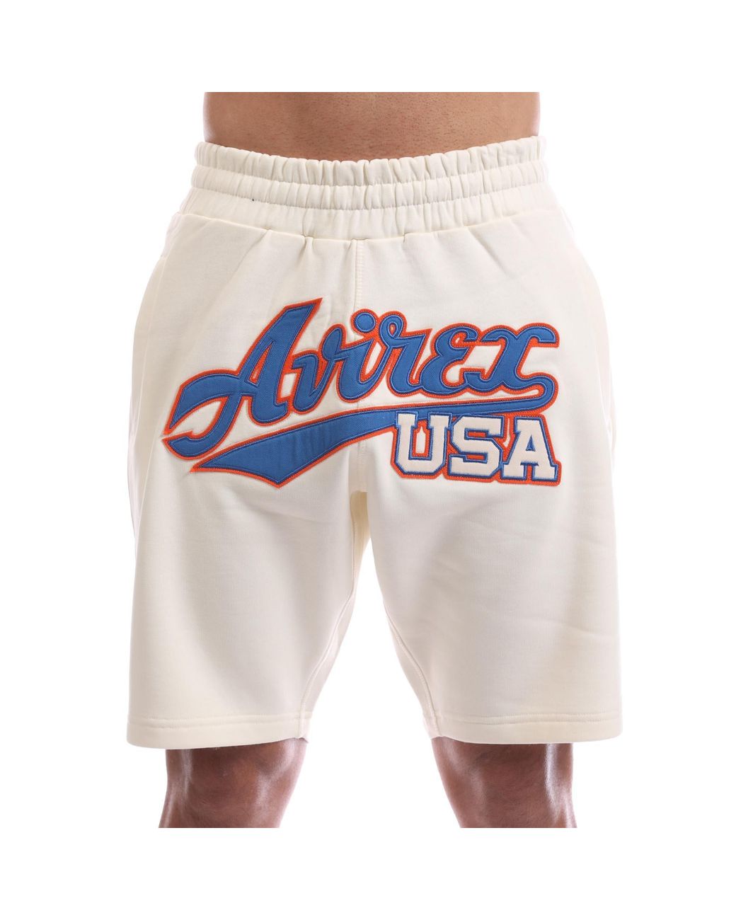 Avirex Blue Haven Jersey Jogger Shorts for men