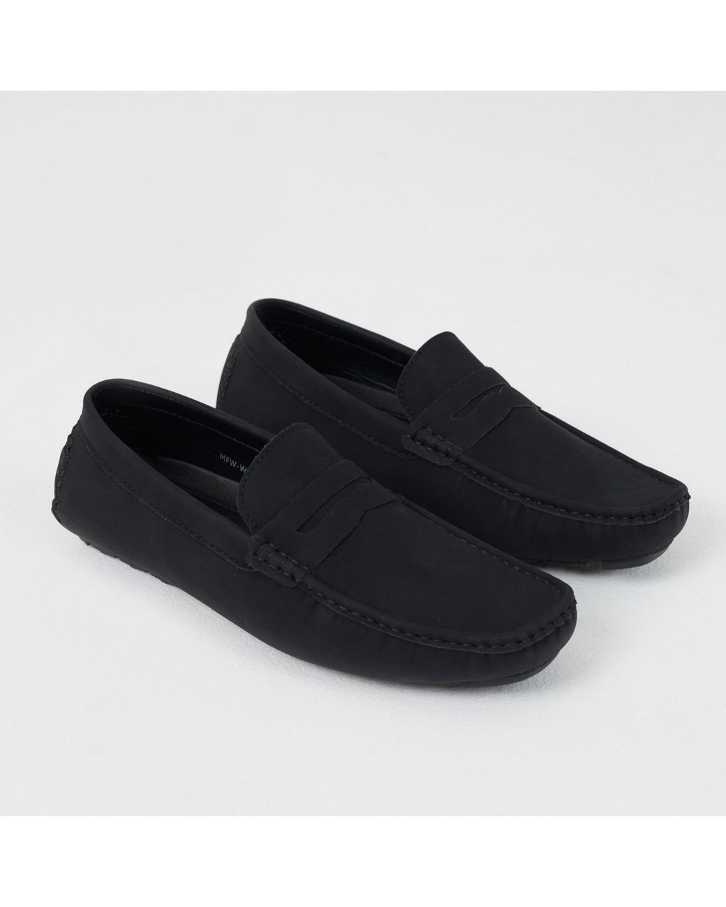 Brave Soul Blue Faux Suede Plain Loafer for men