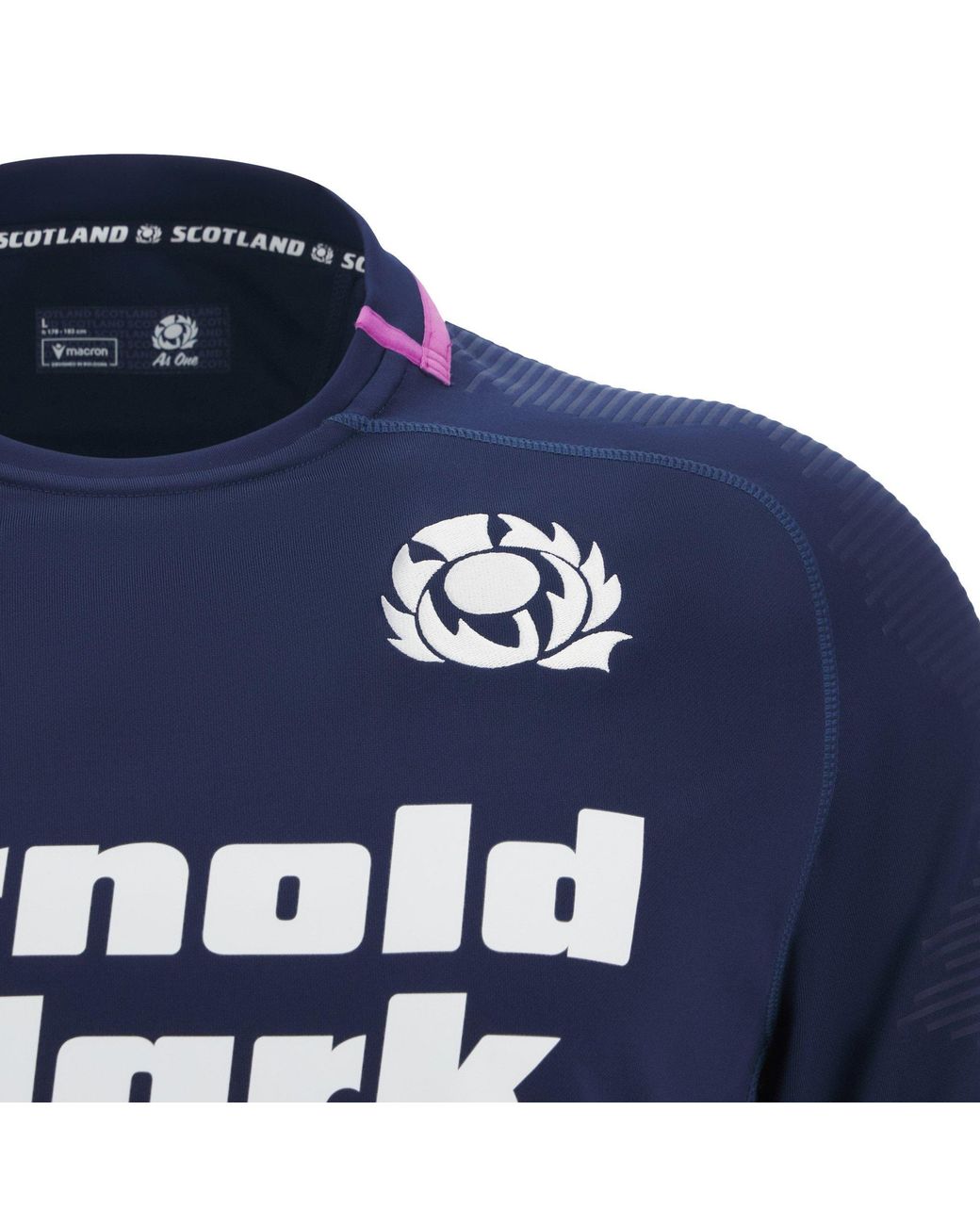 MACRON Blue Scotland Rugby Home Shirt 2025 Adults for men
