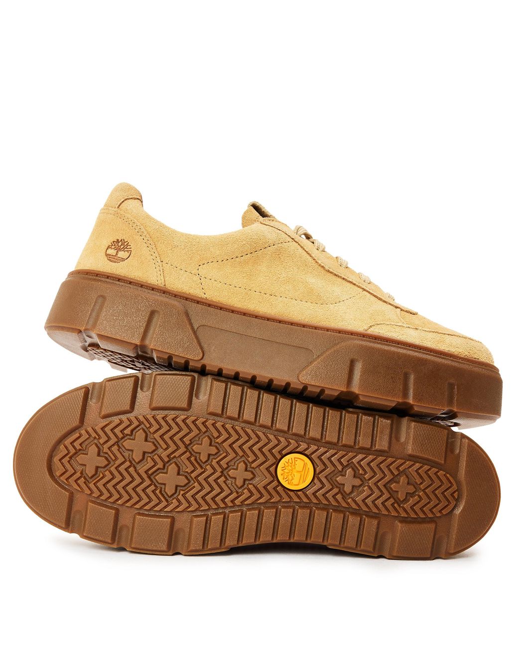 Timberland Natural Laurel Court Low Top Lace Up Sneakers