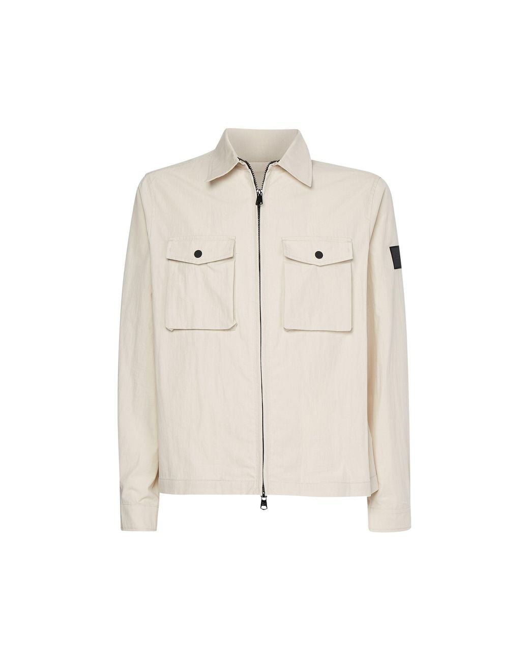 Calvin Klein Natural Lifestyle Cotton Long Sleeve Overshirt for men
