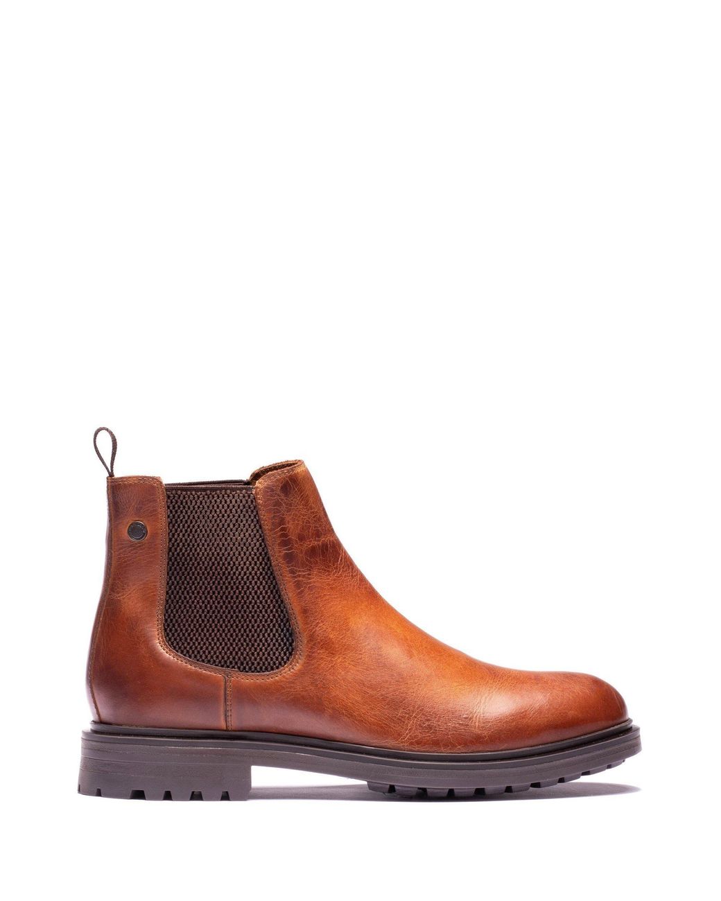 Base London Brown Roebuck Chelsea Boot for men