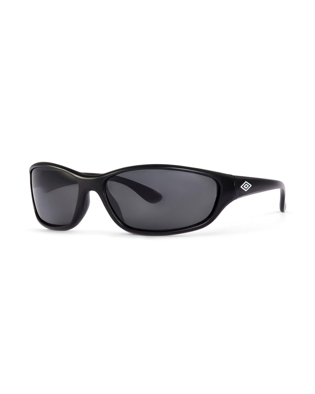 Umbro Black Core Wrap Polarised Sunglasses
