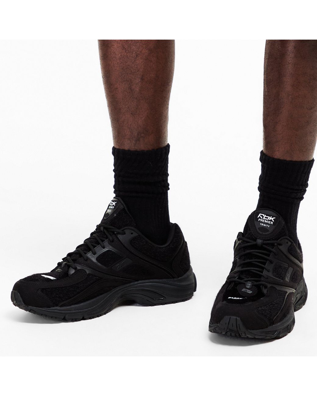 Reebok Black Pleasures Premier Trinity Kfs Sneakers for men