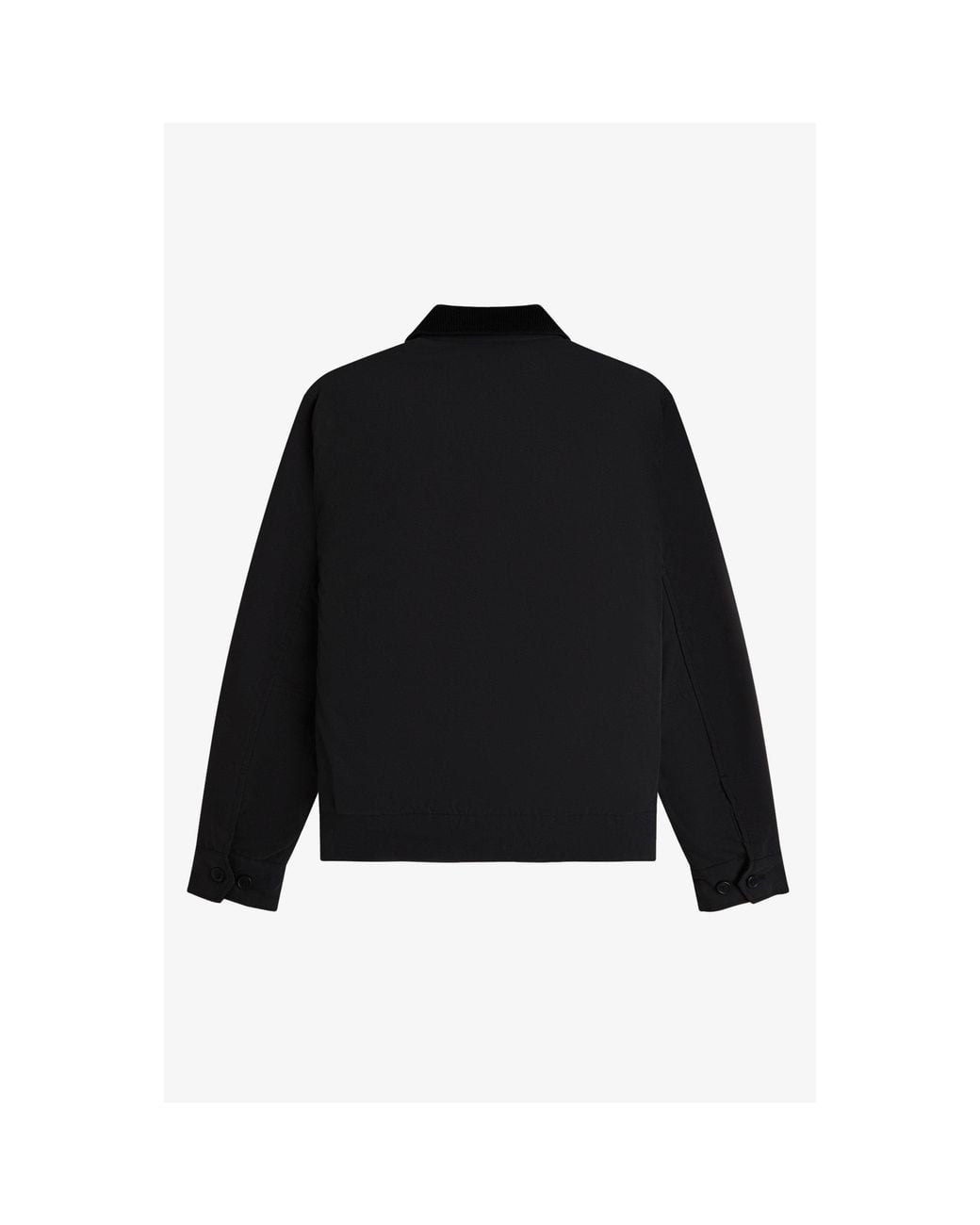 Fred Perry Black Caban Barn Jacket for men