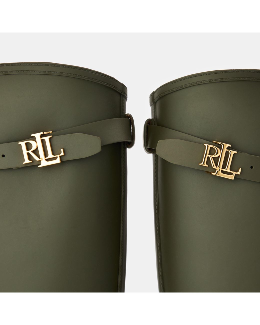Ralph Lauren Green Portiah Wellies