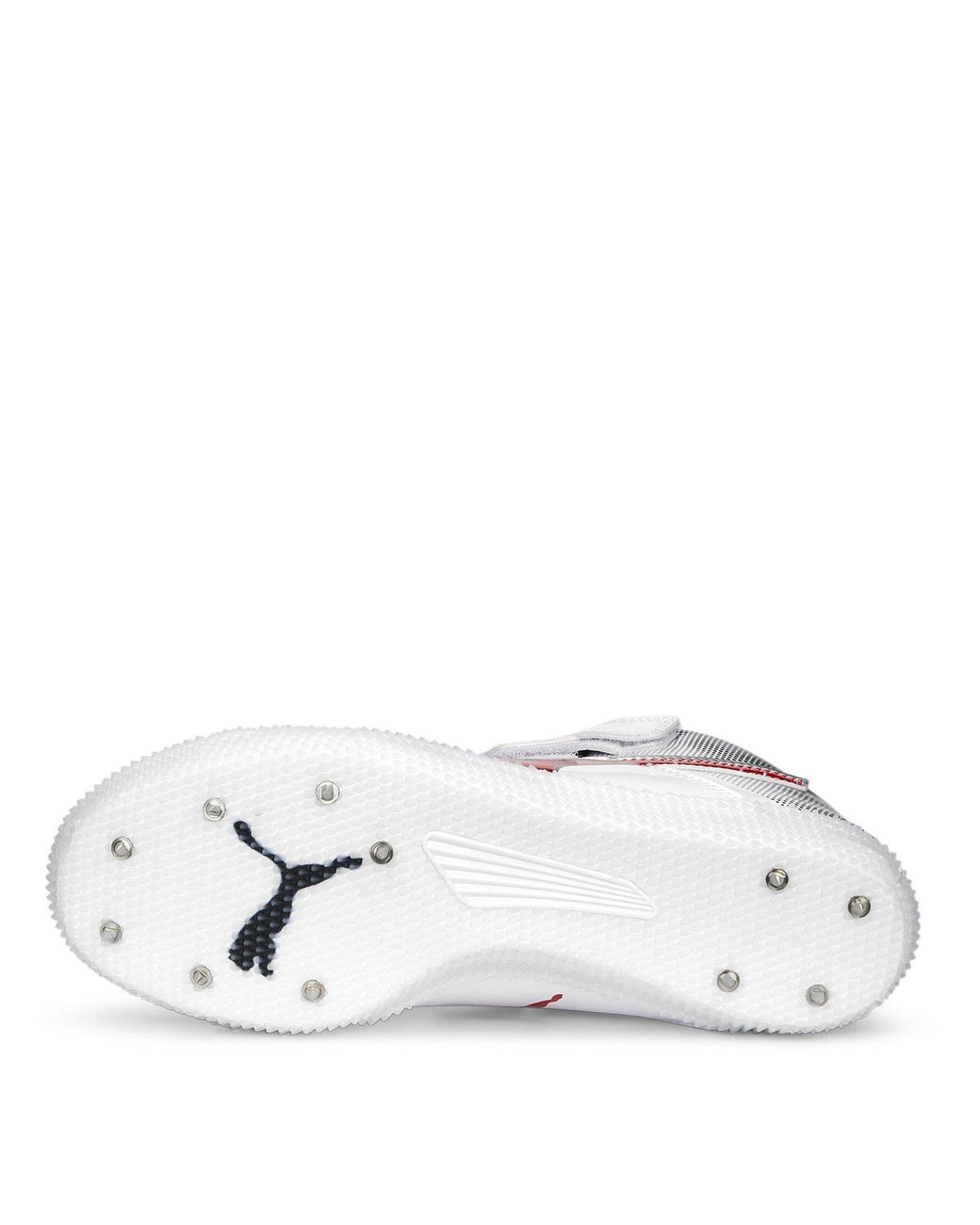 PUMA White Evospeed Javelin 3 Running Spikes for men