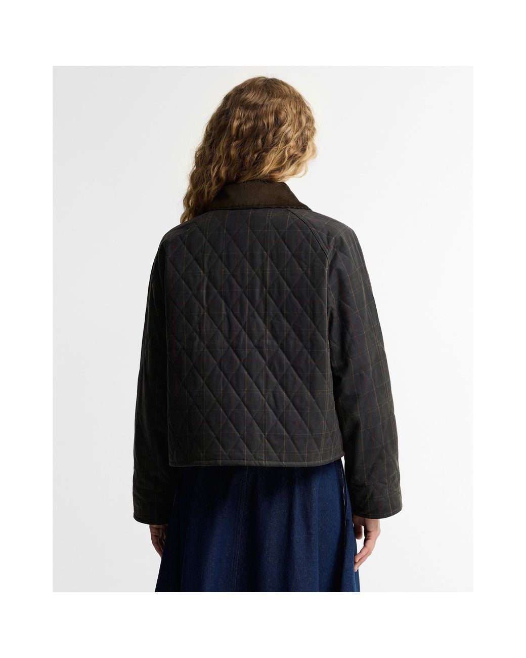 Barbour Black Spey Icons Cotton Wax Jacket