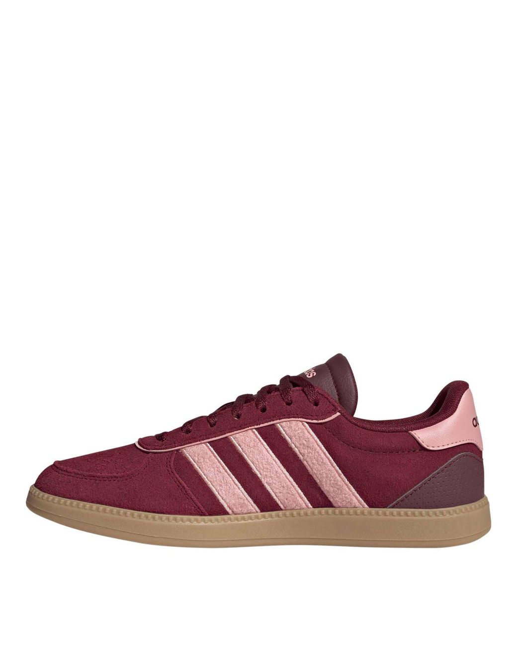 Adidas Red Breaknet Sleek Low-Top Trainers