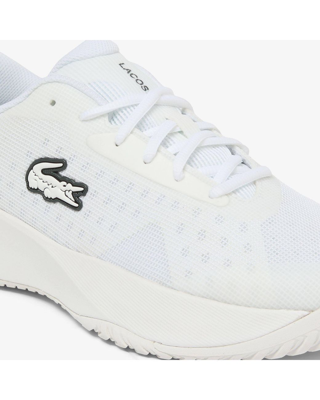 Lacoste White Tennis Base Sn64 Shoes for men