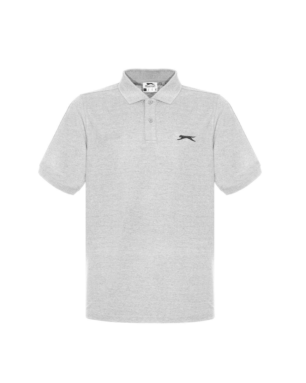 Slazenger 1881 White Plain Polo Shirt for men