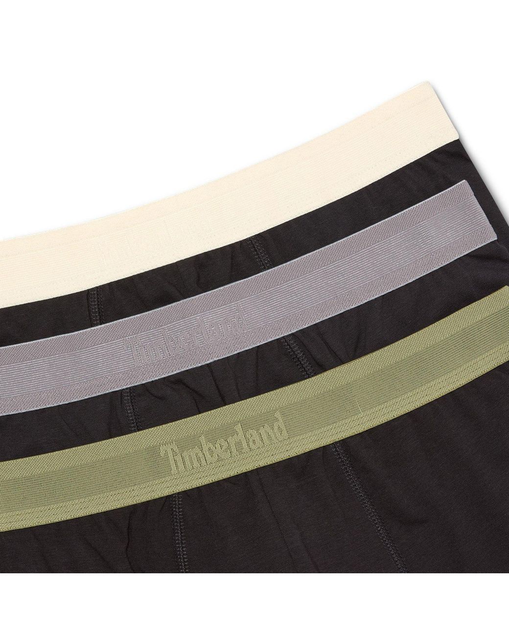 Timberland Black 3 Pack Trunks for men