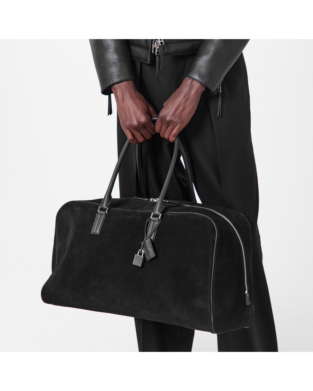 Tom Ford Black Bowling Holdall for men