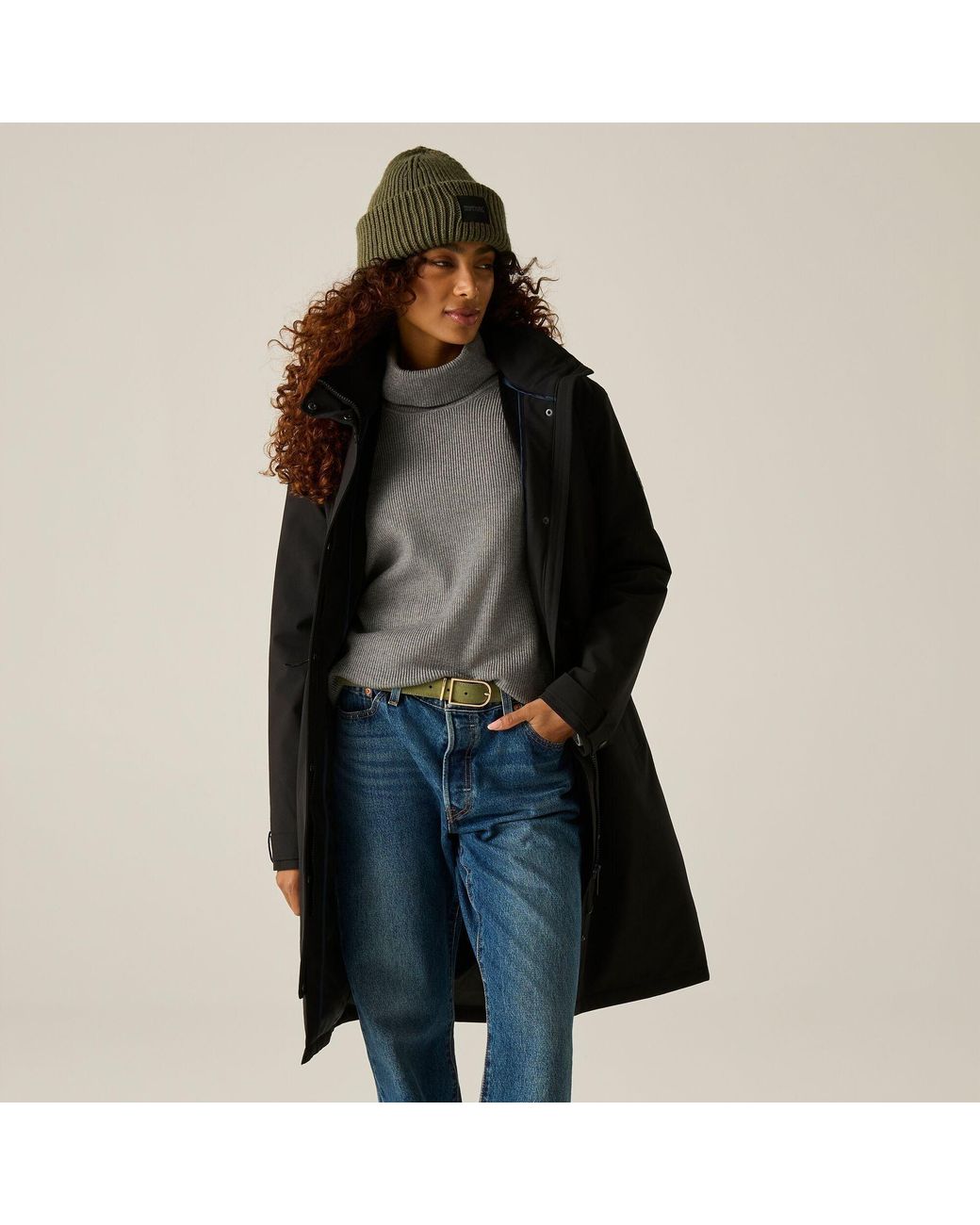 Regatta Black Yasira Waterproof Jacket