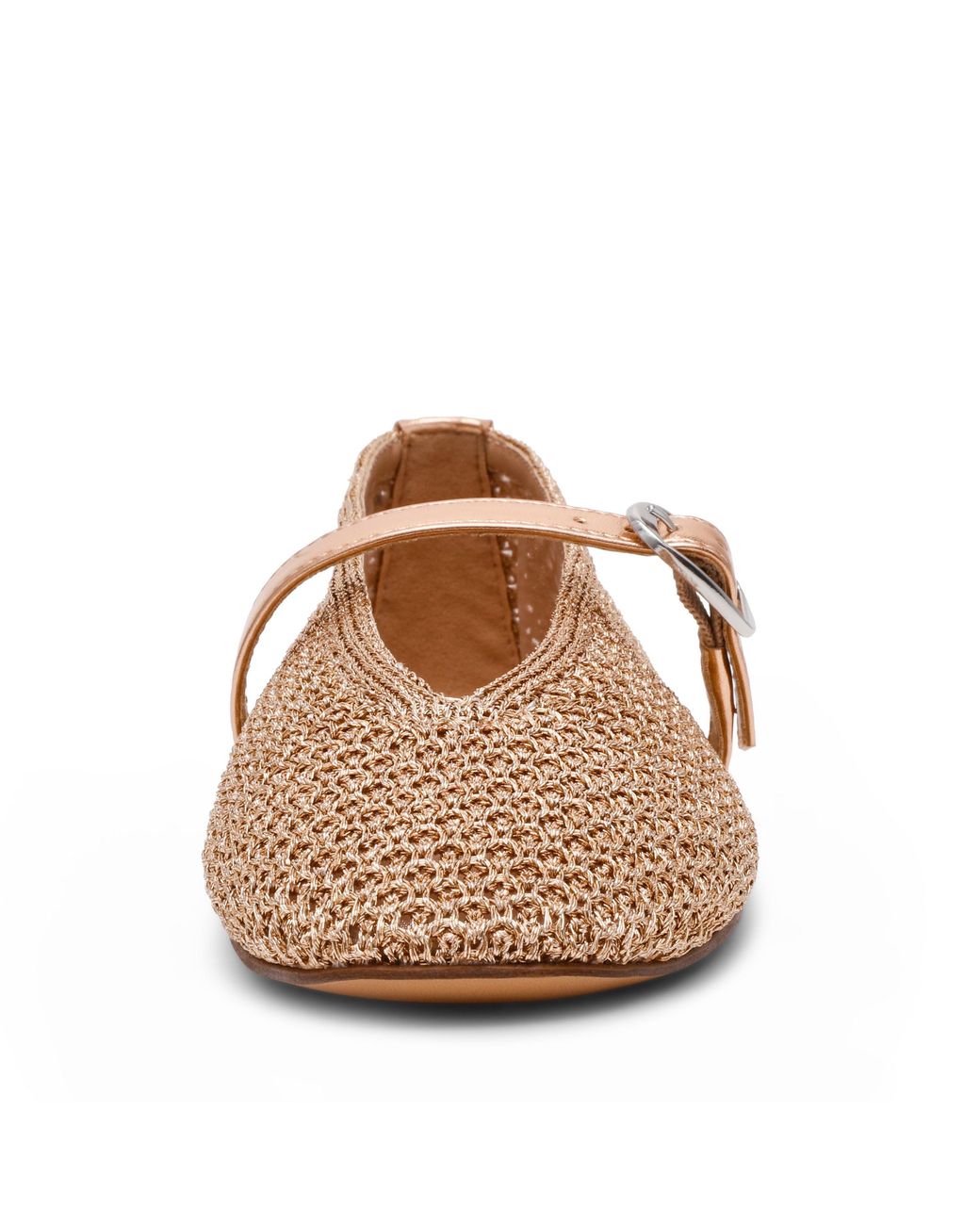 Steve Madden Brown Ballet Pumps