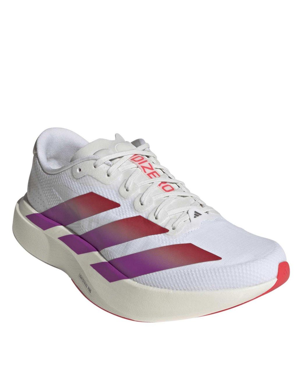 Adidas Purple Adizero Evo Sl Shoes for men