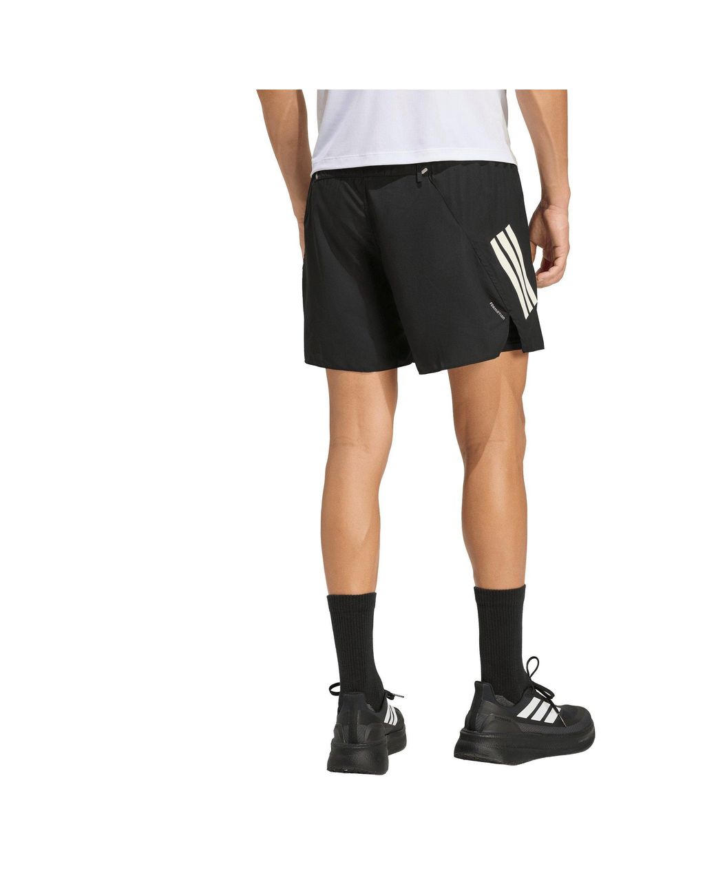 Adidas Black 365 2-In-1 Aeroready Running Shorts for men