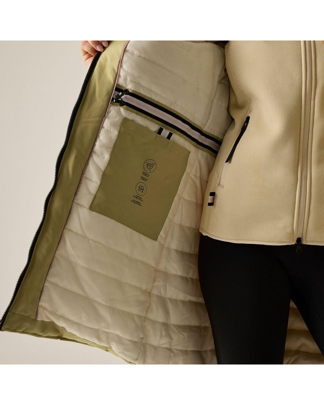Regatta Green Marron Waterproof Jacket