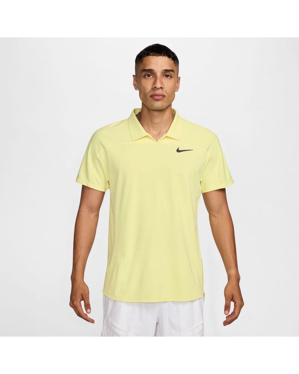 Nike Yellow Oz Open Polo Shirt Adults for men