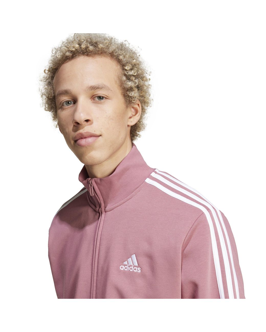 Adidas Red Closed Hem Woven Tracksuit Joggers for men