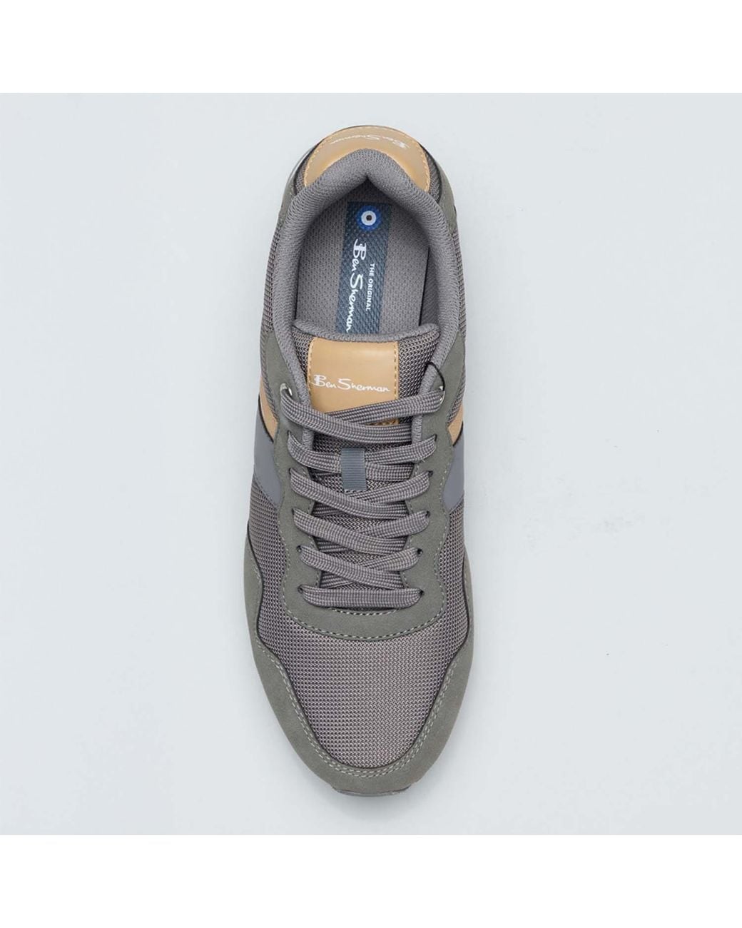 Ben Sherman Gray Owen Trainers for men
