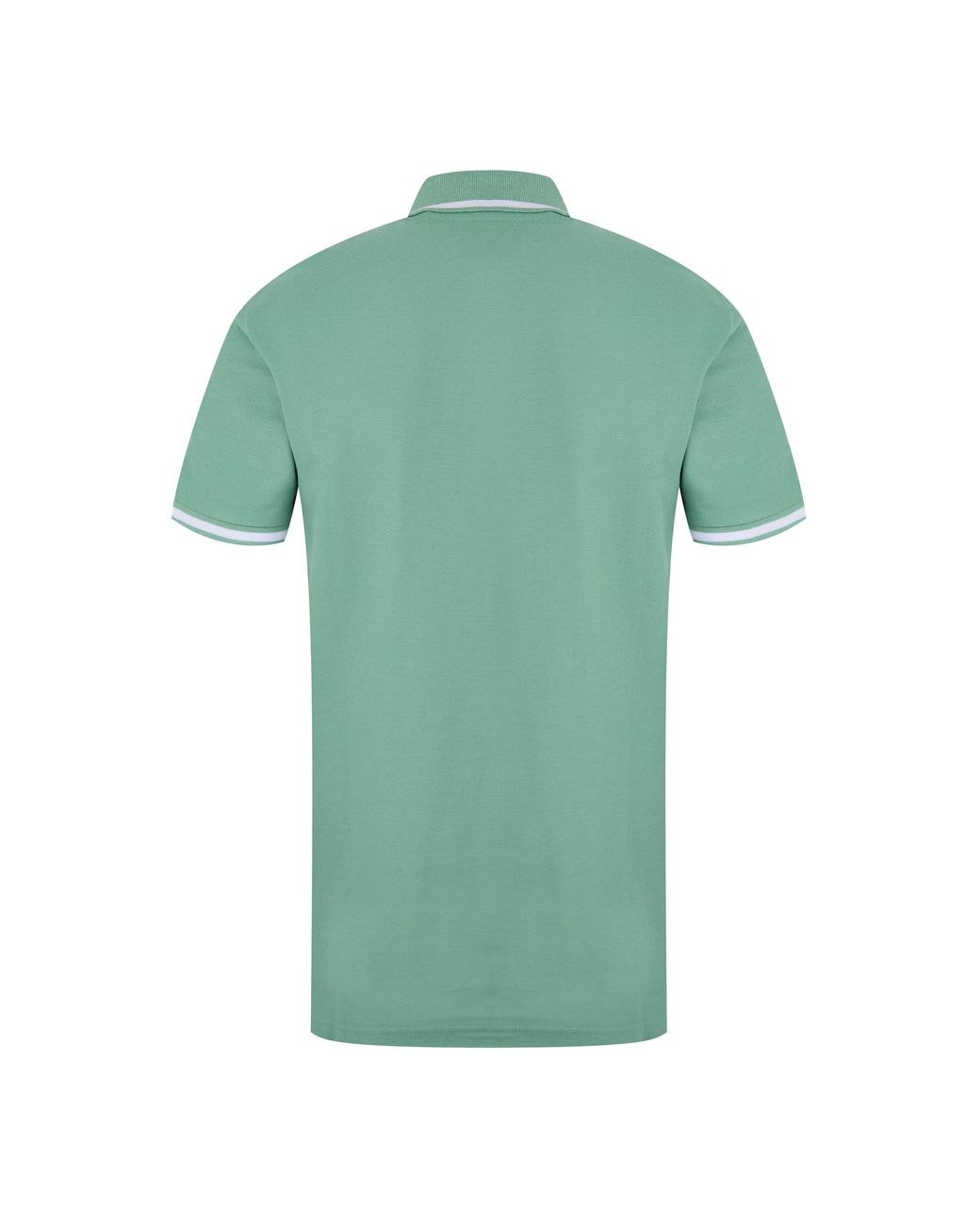 Original Penguin Green Con Tip Polo for men