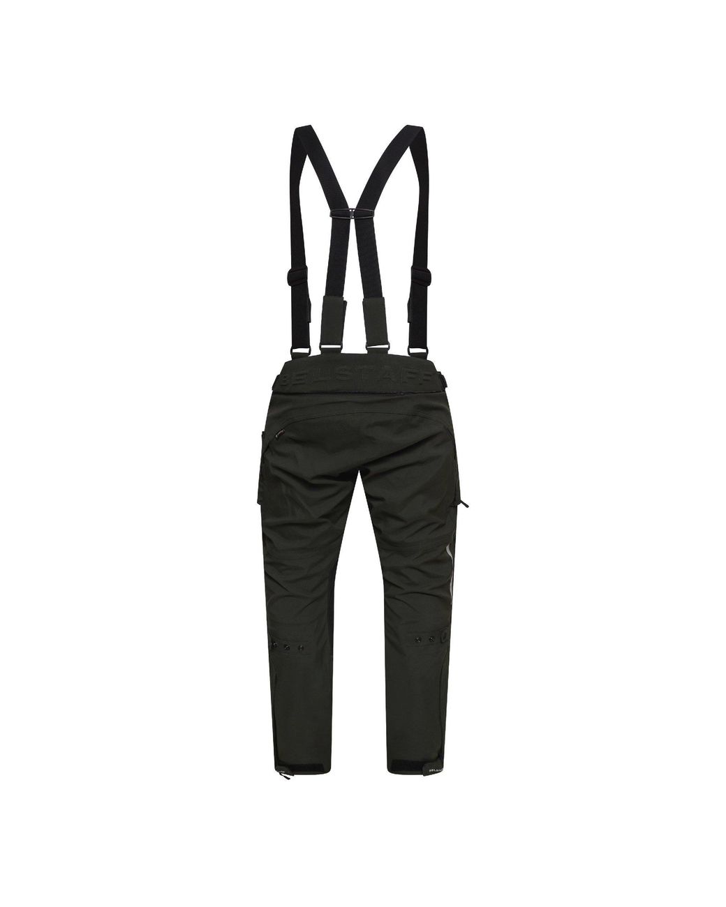 Belstaff Black Motorcycle Bootcut Trousers for men
