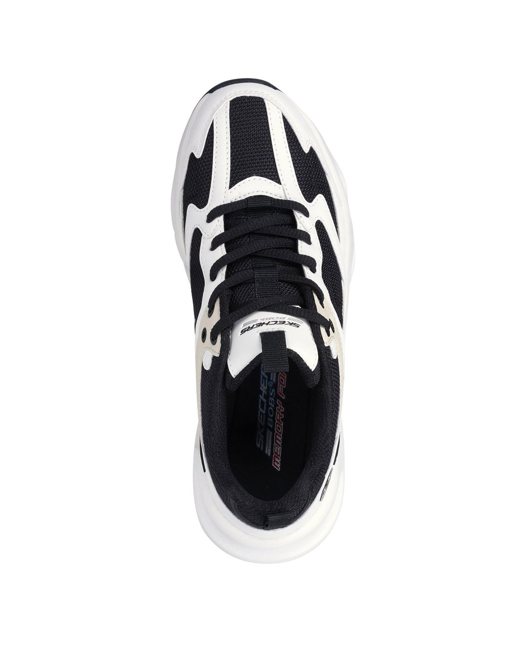 Skechers Blue Bobsbamina2 Casual Low-Top Trainers