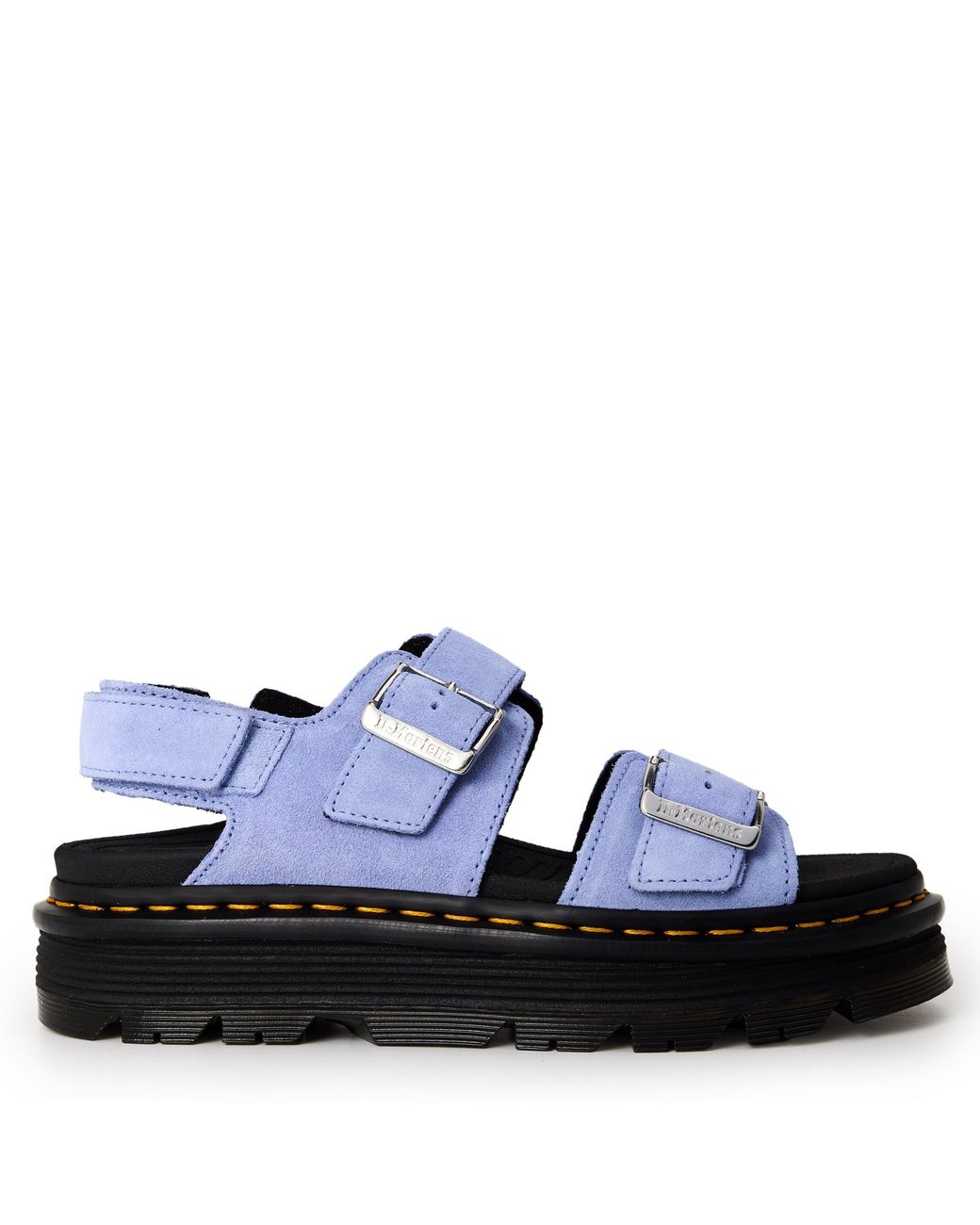 Dr. Martens Blue Zebzag Sandals