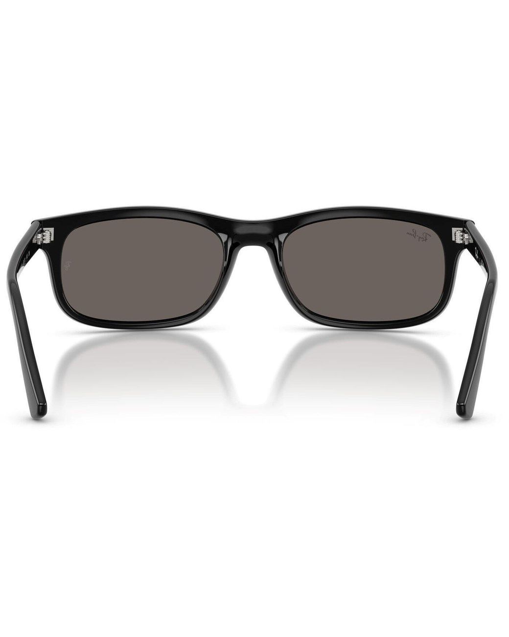 Ray-Ban Gray 0Rb2224 Rectangle Sunglasses