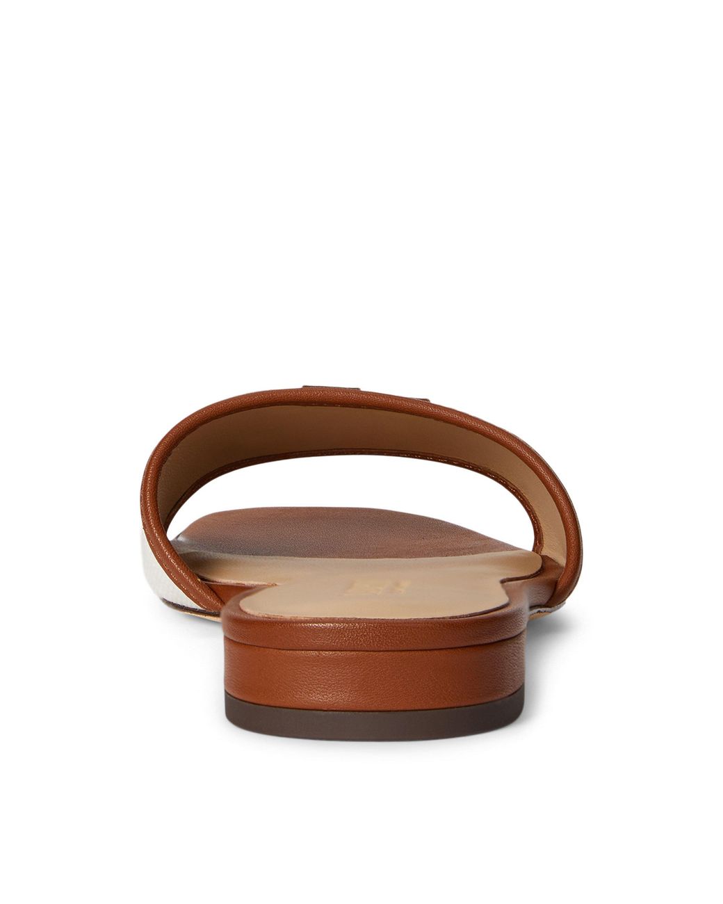 Ralph Lauren Brown Sliders