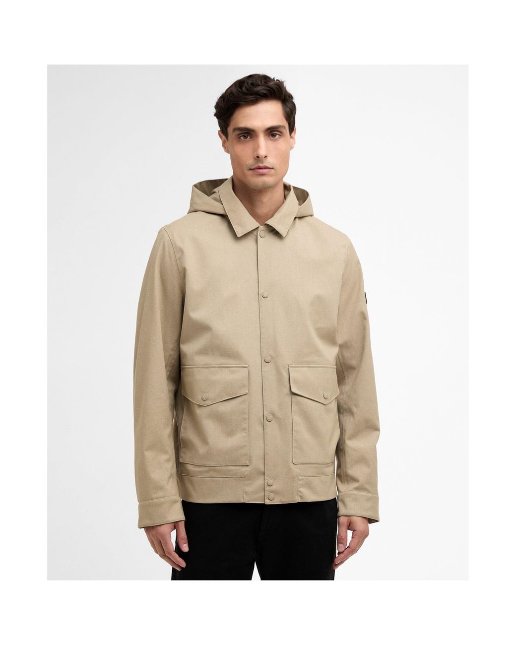 Barbour Natural Elmford Waterproof Jacket for men