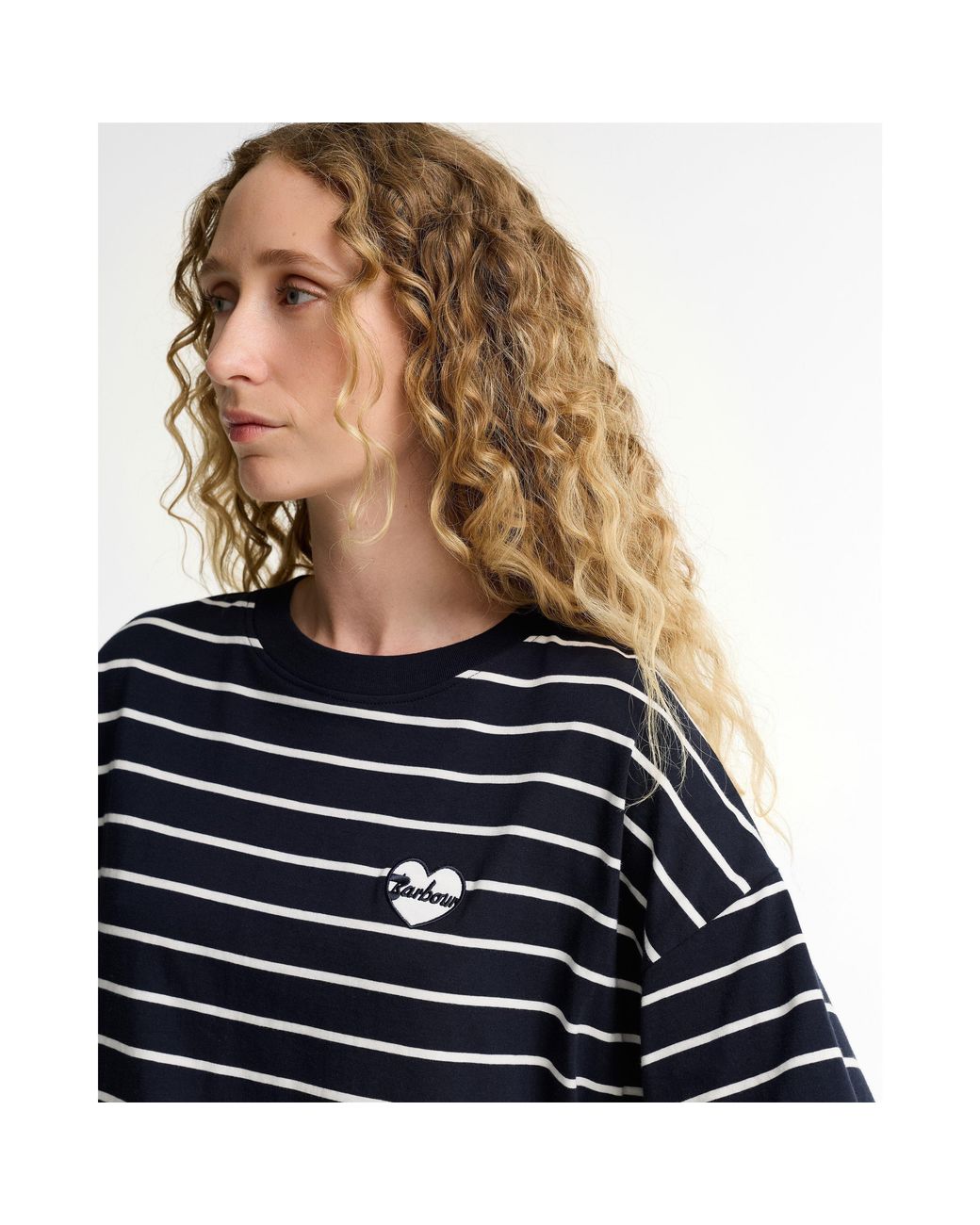 Barbour Blue Ambleside Timeless Classics Cotton Long-Sleeve T-Shirt