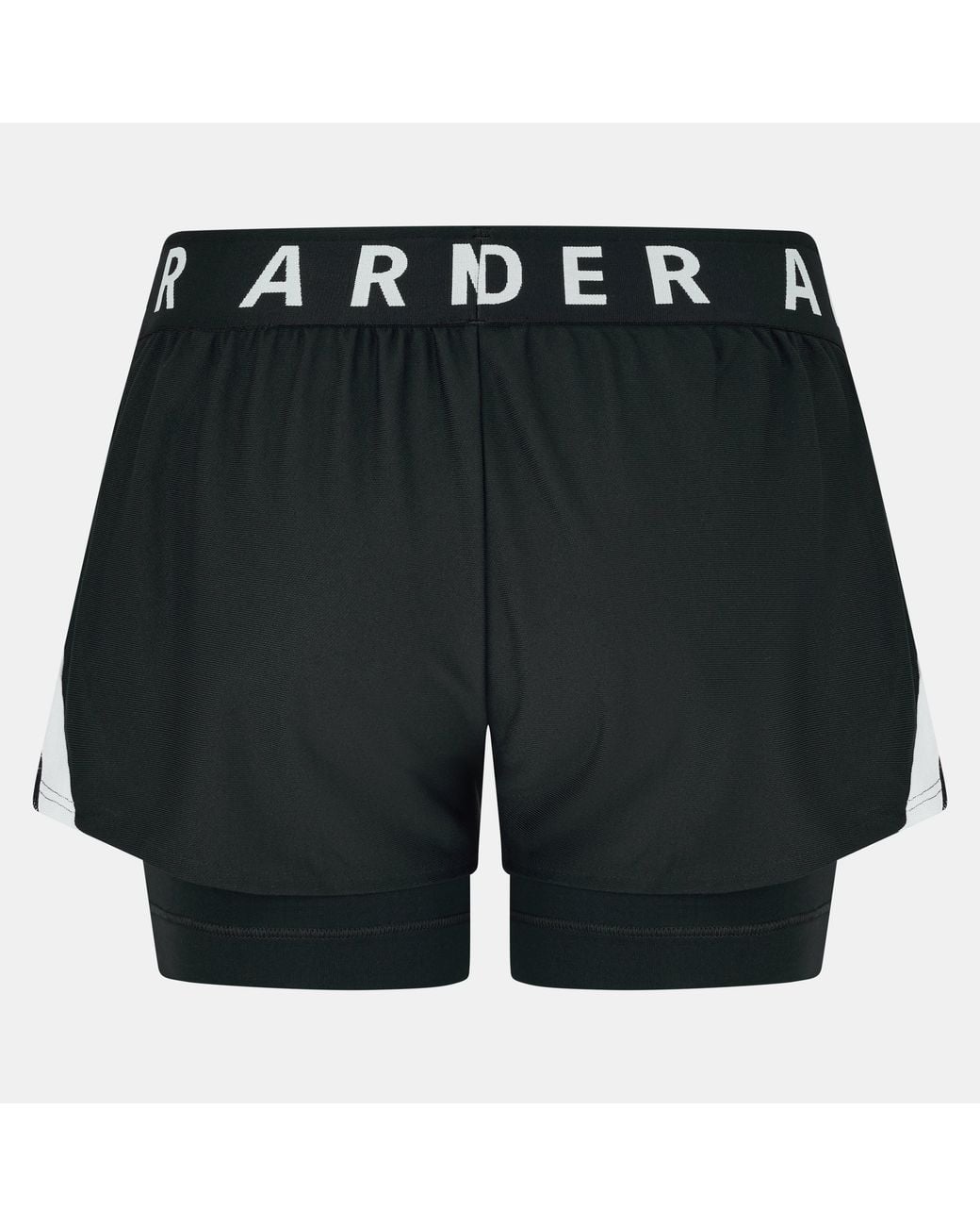 Under Armour Black Tech Play Up 2-In-1 Shorts